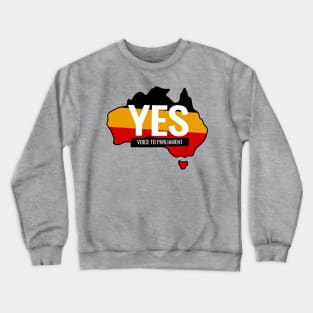 Vote Yes to the Voice to Parliament youre the voice referendum Crewneck Sweatshirt